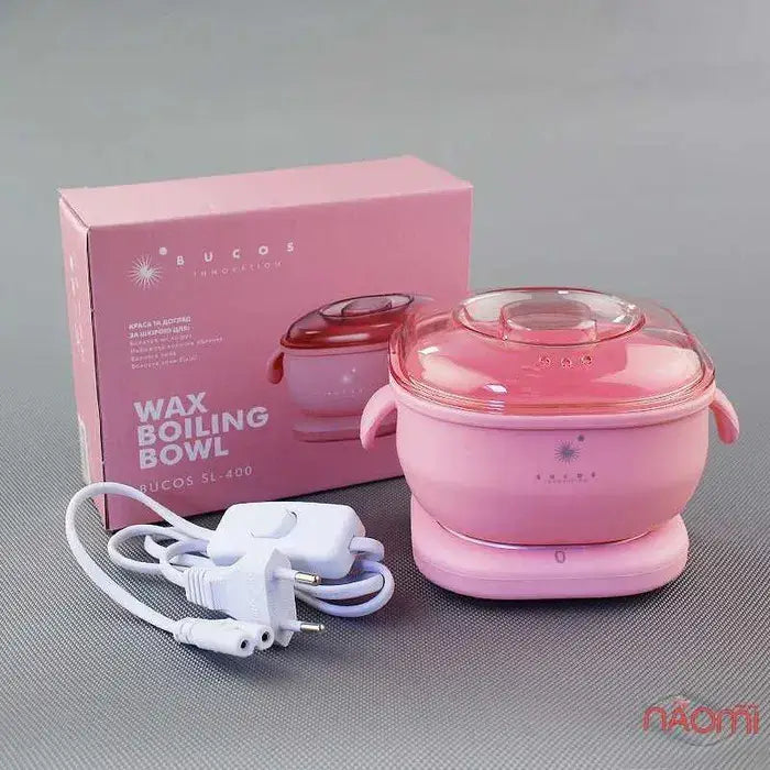 Bol à cire Bucos SL-400, bol en silicone 400 ml