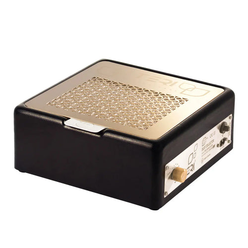 Extracteur de manucure de bureau Teri Turbo M noir (grille dorée)