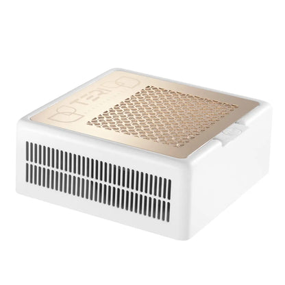 Extracteur de manucure de table Teri Turbo M blanc (grille dorée)
