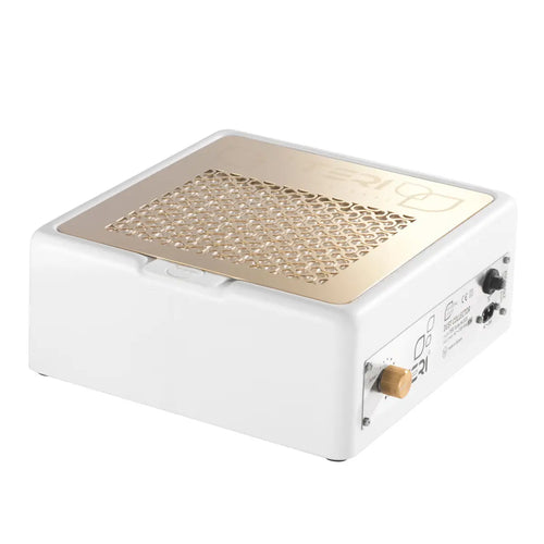 Extracteur de manucure de table Teri Turbo M blanc (grille dorée)